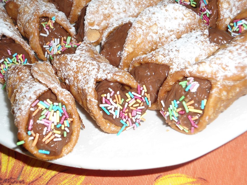 Cannolicchi con crema