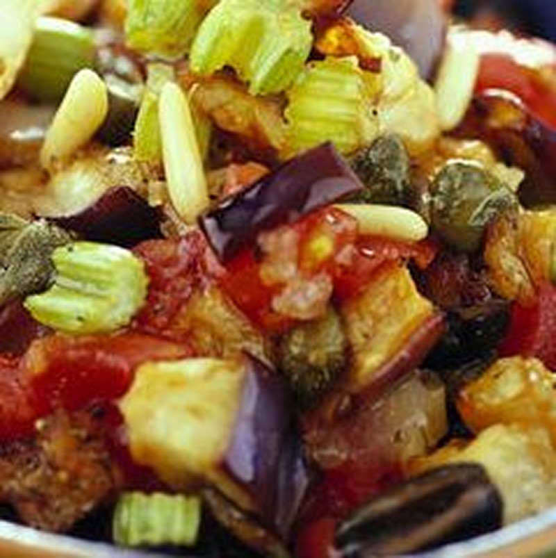 Caponatina di verdure al forno