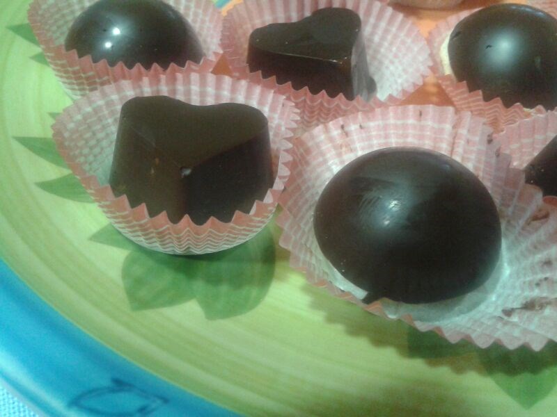 Cioccolattini fatti in casa