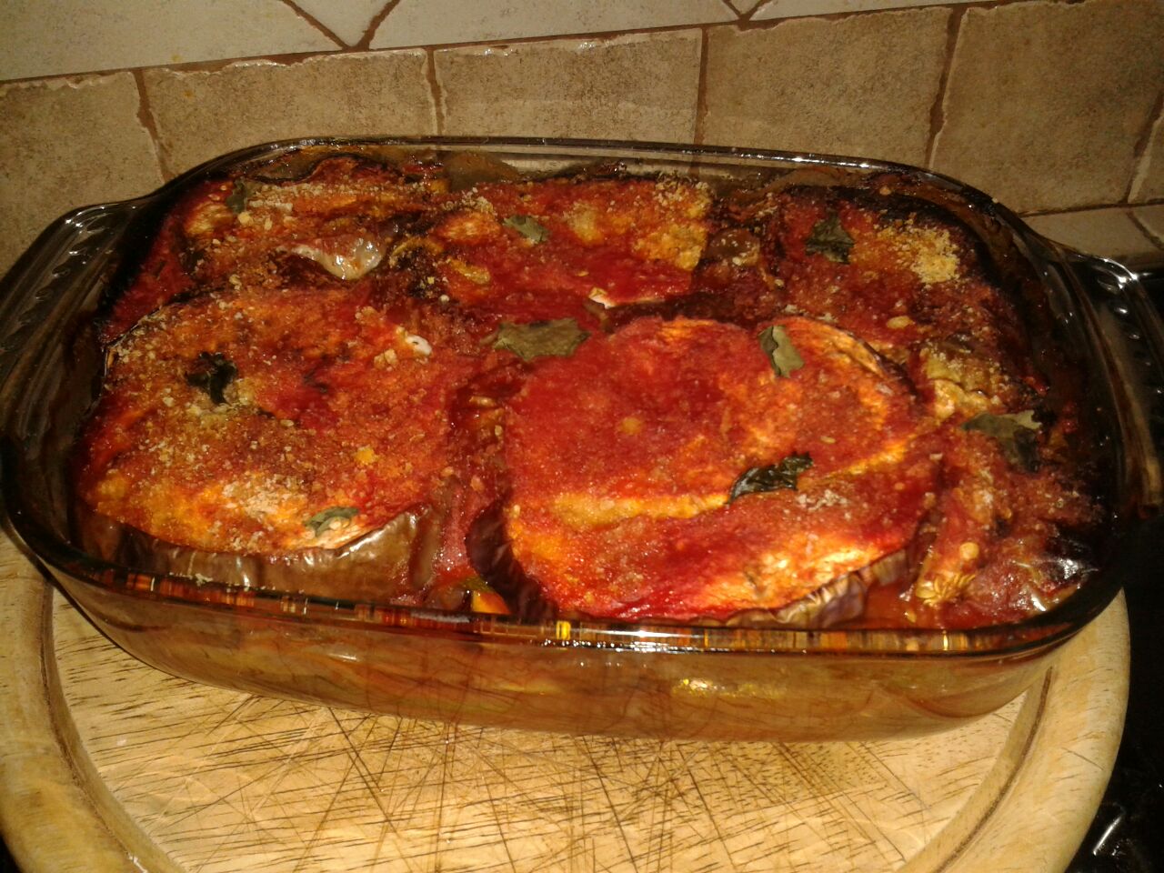 Parmigiana di zucchine e melanzane non fritte