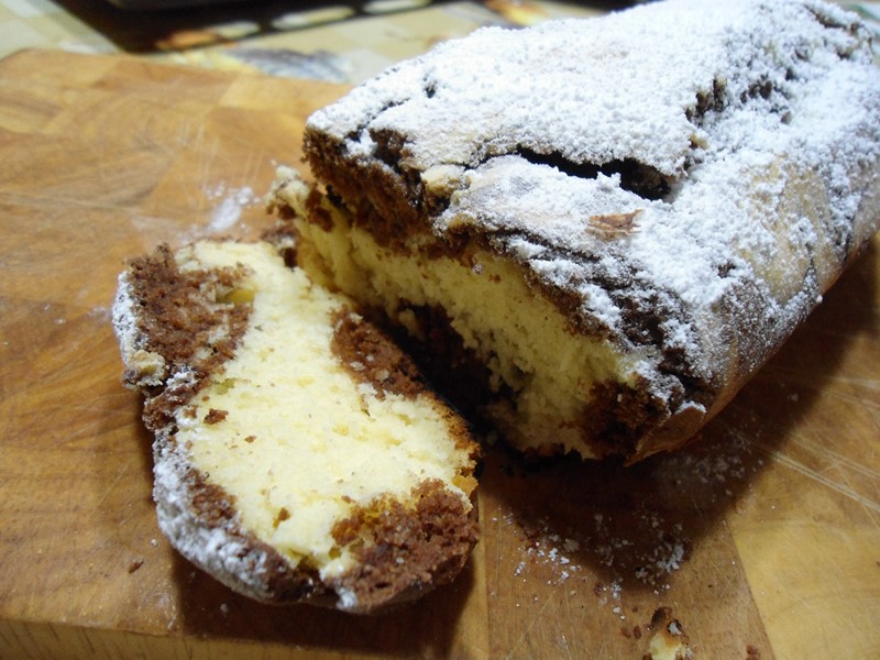 Plumcake marmorizzato