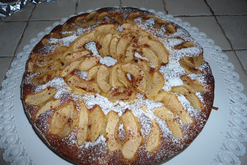 Torta di mele e cannela