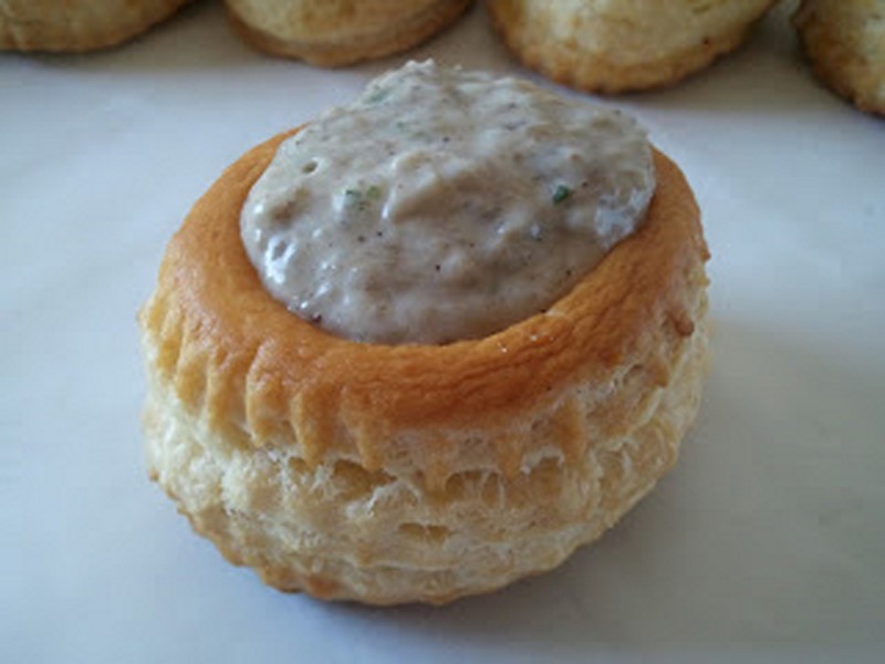 Vol au vent ai funghi